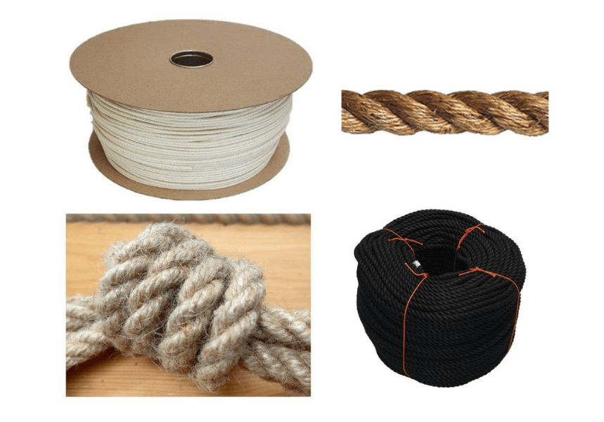 Natural ropes available to buy at RopesDirect