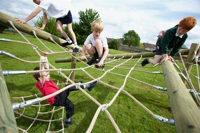 How To Make A Climbing Net And Diy Playground Ropes Direct Ropes Direct
