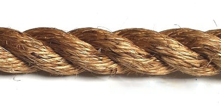 28mm Natural Manila Rope Sold by the Metre from Ropes Direct