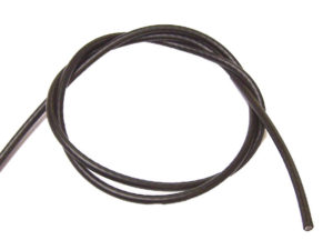 PVC coated steel wire rope black