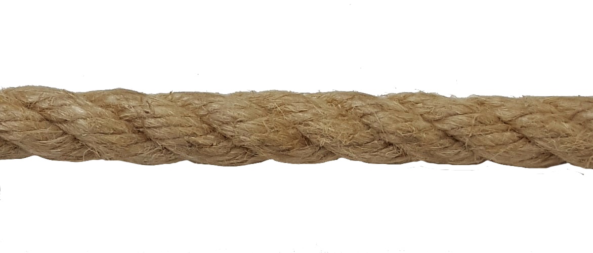 12mm Natural Flax Hemp Rope sold by the metre