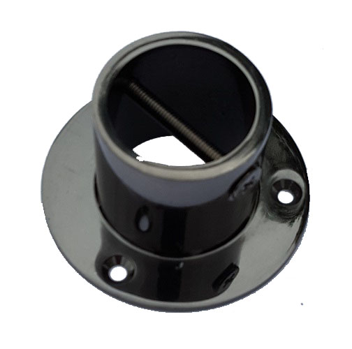 Black Brass End Plate/Cup for 32mm Rope