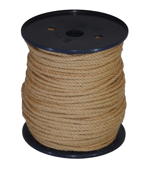 4mm Jute Rope - 100m Reel