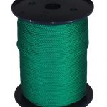 3mm Green Braided Cord