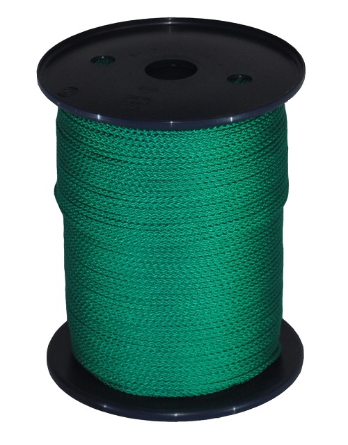 3mm Green Braided Cord