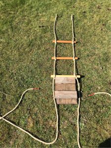 how to make a rope ladder