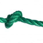 10mm Green Polypropylene Rope sold by the metre