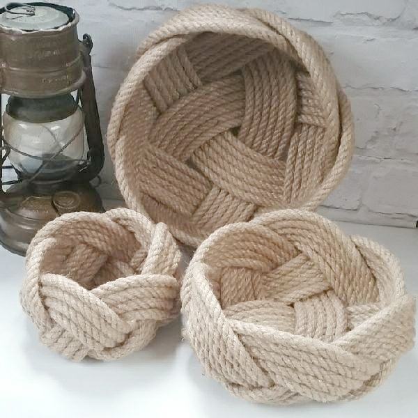 Stylish home decor - made with our rope - Ropes Direct Ropes Direct