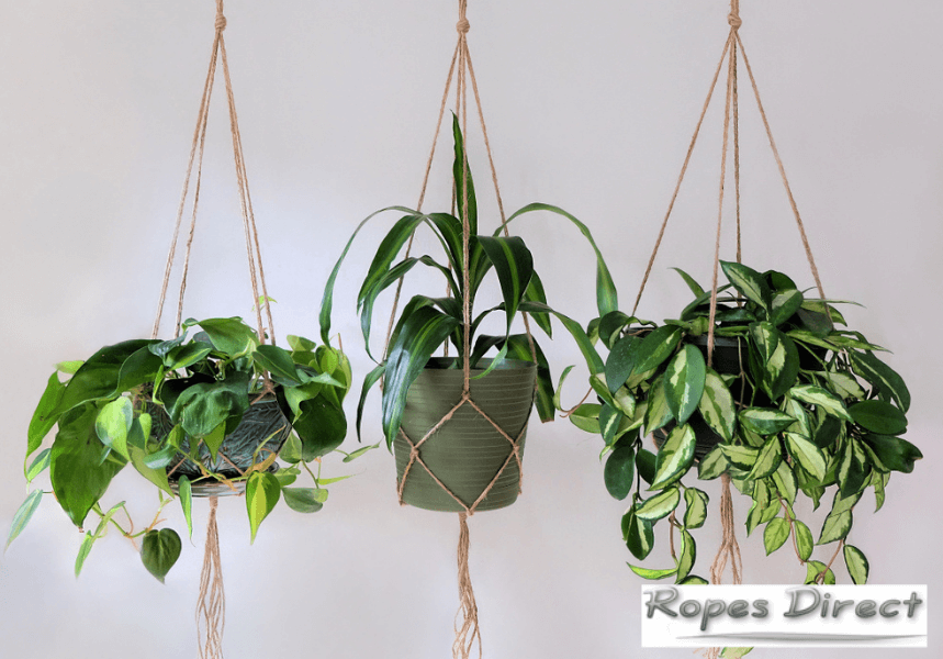 How to make a rope plant hanger - RopesDirect Ropes Direct