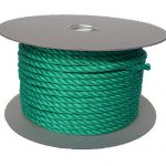 green poyproylene rope