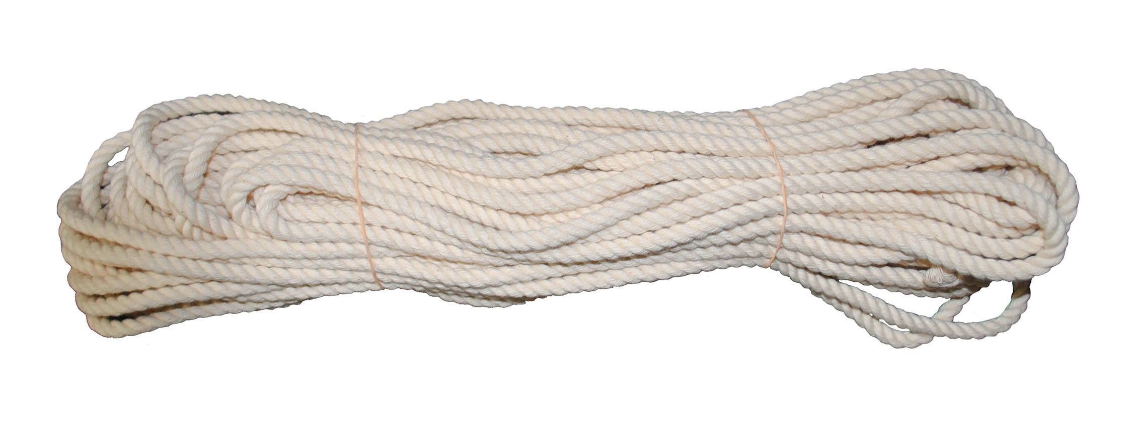 6mm Firm Lay Cotton Rope - 24m coil