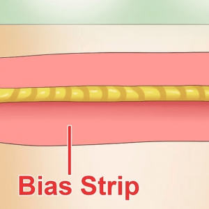 Step 3 to make cotton piping cord