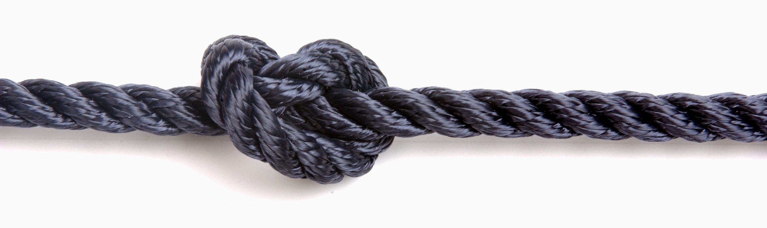 Navy Blue Polyester Rope by the metre