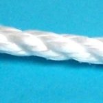 10mm White Polypropylene Rope sold by the metre