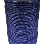 6mm Navy Blue Polypropylene MultiCord - 200m Reel