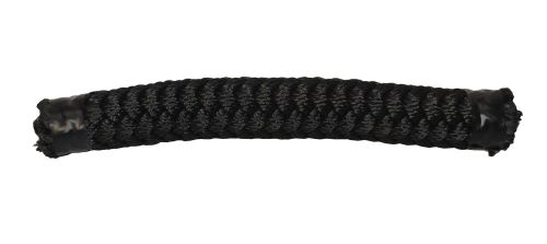 35mm Black Braided Barrier Rope sold by the metre