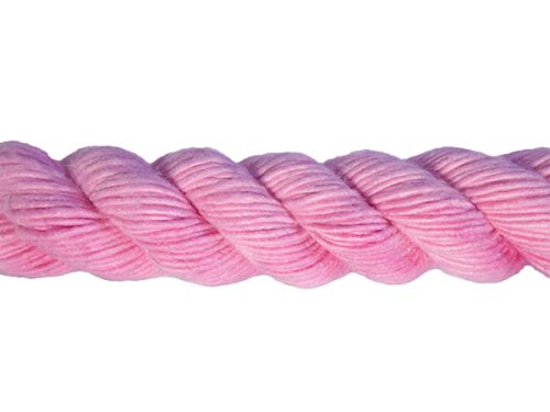 24mm Pink Polycotton Barrier Rope sold by the metre