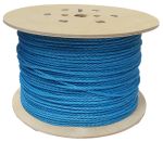 6mm Blue Polypropylene Rope on a 450m reel
