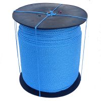 8mm Blue Polypropylene Rope on a 1000m plastic reel