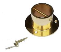 36mm Polished Brass End Cup/Plate for 36mm Rope