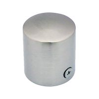 32mm Satin Chrome Cap End for 32mm Rope