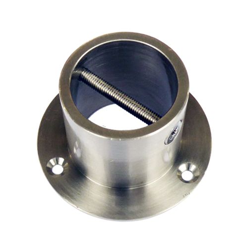 32mm Satin Chrome End Cup/Plate for 32mm Rope