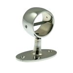 CLEARANCE Glossy Chrome Centre Bracket for 28mm Rope