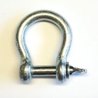 6mm Galvanised Bow Shackle