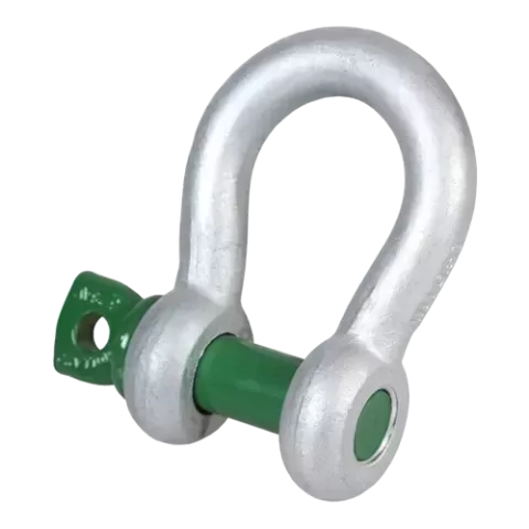 0.75t Green Pin Alloy Bow Shackle