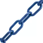 6mm Blue Plastic Chain - 25m bag