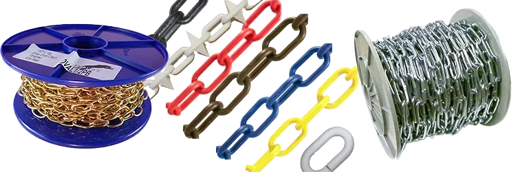 Chain - Brass, Steel and Plastic