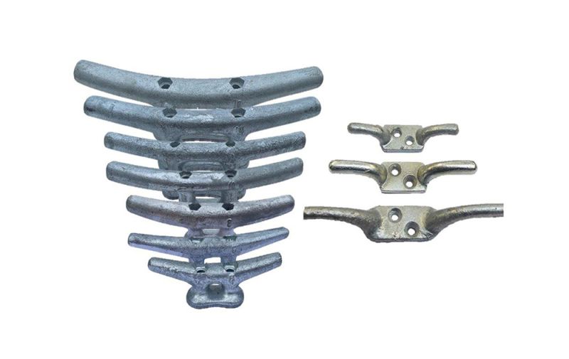 Mooring Cleats and Hooks, Galvanised Cleats