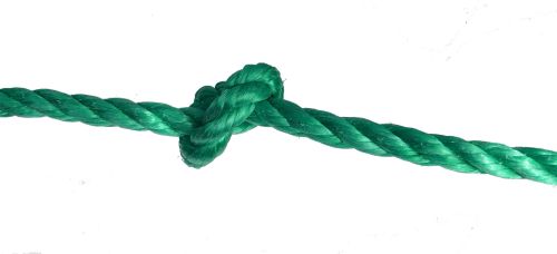 12mm Green Polypropylene Rope sold by the metre