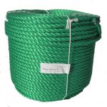 10mm Green Polypropylene Rope sold by the 220m coil
