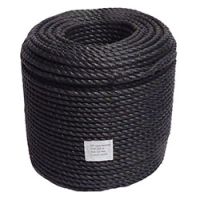 Black Polypropylene Rope