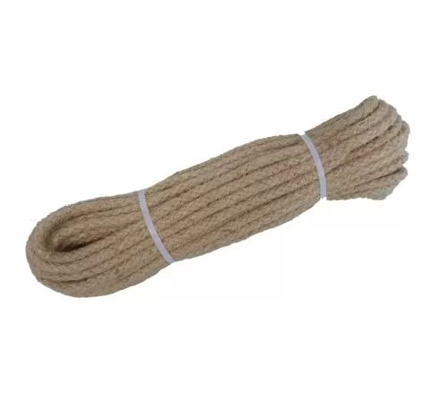 6mm Braided Jute Cord - 20m hank