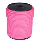 10mm Pink Braided Rope - 100m reel