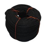 10mm Black Cotton Rope - 220m reel