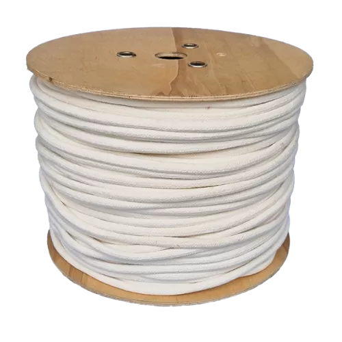 12mm Braided Cotton Cord - 100m reel