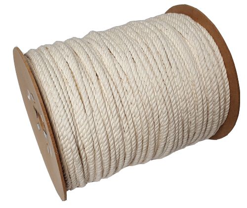 8mm Cotton Rope sold on a 100m reel