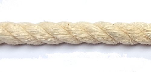 10mm Cotton Rope sold cut to length by the metre