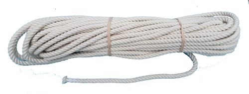 10mm Firm Lay Cotton Rope - 24m coil