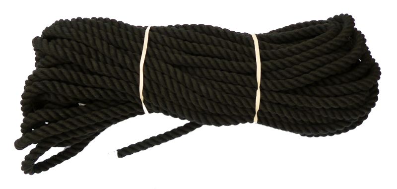 Black Cotton Rope