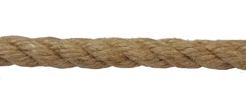 12mm Natural Flax Hemp Rope sold by the metre