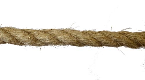 14mm Natural Flax Hemp Rope sold by the metre