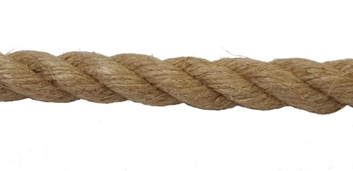 16mm Natural Flax Hemp Rope sold by the metre