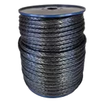 12mm Black HMPE 12-strand - 100m reel