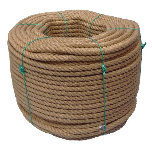 20mm Jute/PP Rope - 220m Coil by Ropes Direct