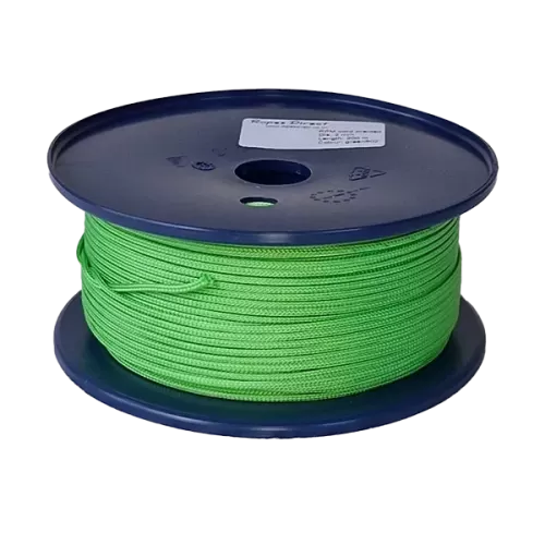 2mm Lime Green Polypropylene Multicord - 200m reel