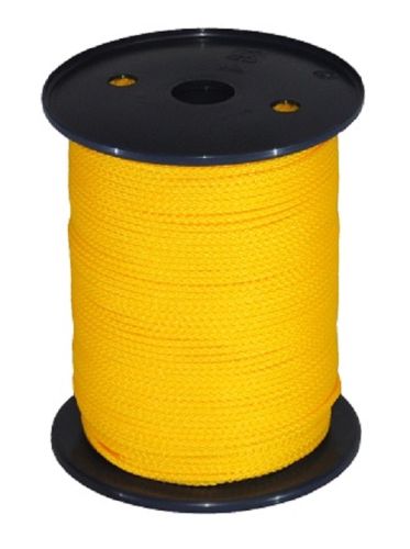 3mm Yellow Polypropylene Multicord - 200m Reel